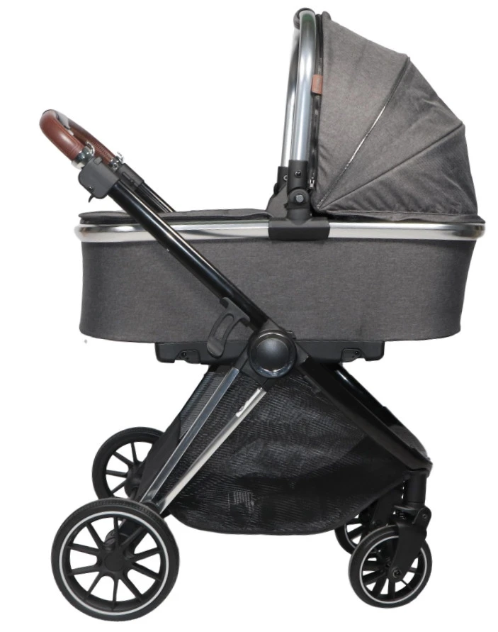 Ding Fenix Grey/Silver Kinderwagen DI-191703 - Afbeelding 4