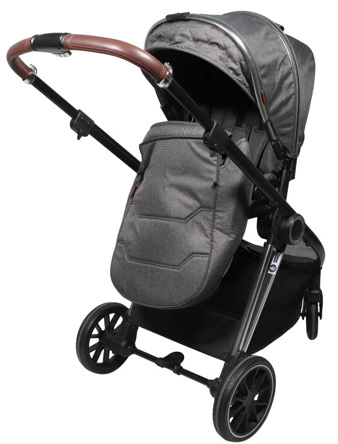 Ding Fenix Grey/Silver Kinderwagen DI-191703 - Afbeelding 10