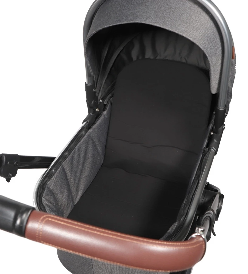 Ding Fenix Grey/Silver Kinderwagen DI-191703 - Afbeelding 15