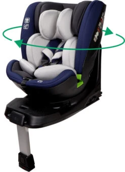 Ding Troy Navy 360° I-Size Autostoel 0-36 Kg DI-101925