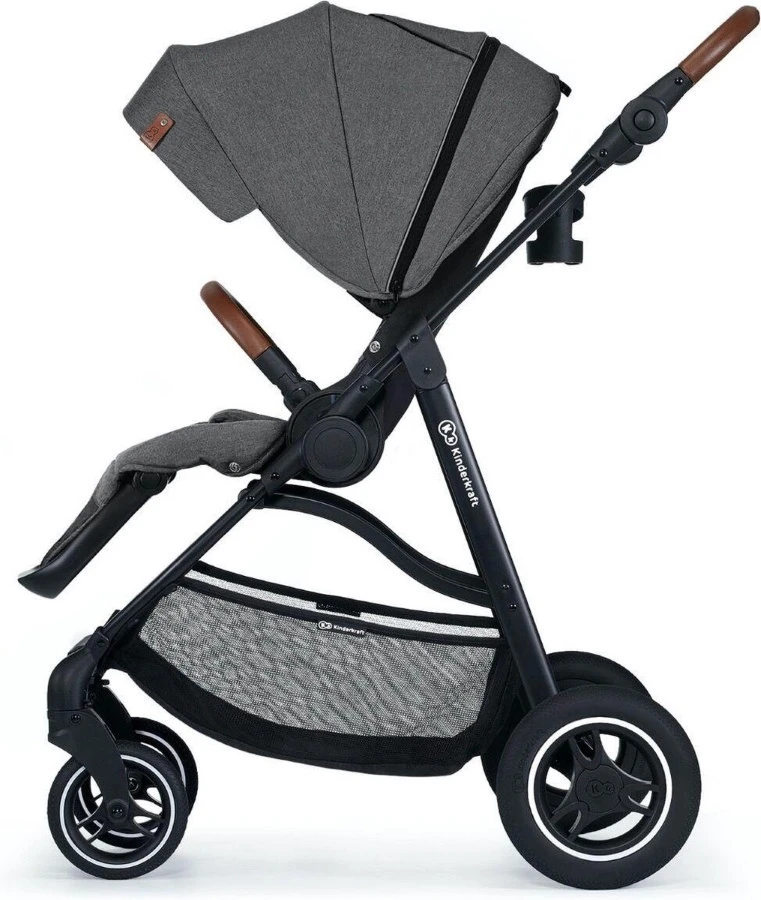 Kinderkraft All Road Ash Grey Wandelwagen KKWALROAGR0000 - Afbeelding 4