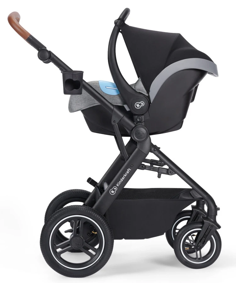 Kinderkraft B-Tour Deep Black 3-in-1 Combi Kinderwagen Incl. Autostoel KSBTOU00BLK3000 - Afbeelding 18