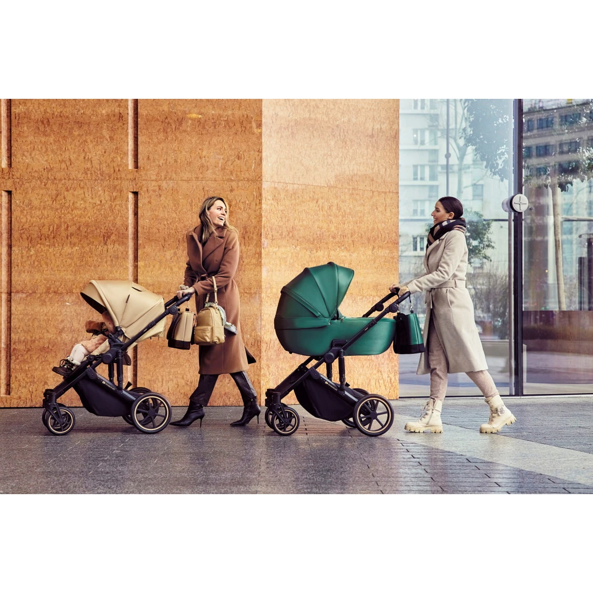 Kinderkraft Prime 2 Sandrose Beige 3-in-1 Kinderwagen Incl. Autostoel KSPRIM02BEG3000 - Afbeelding 16