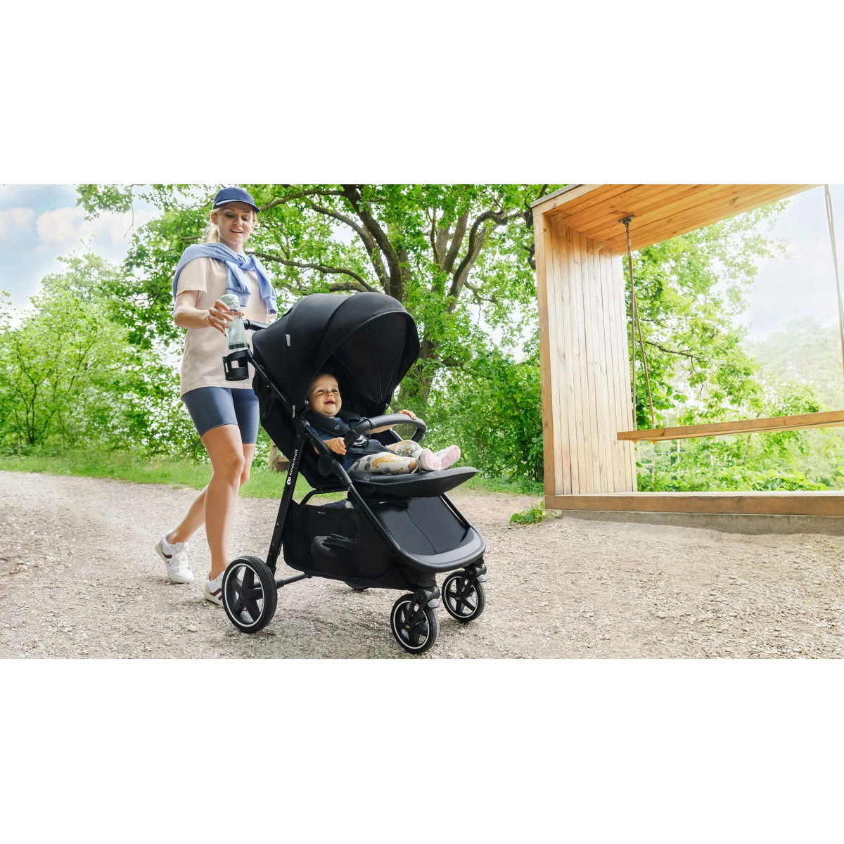 Kinderkraft Route Emerald Green Wandelwagen KSROUT00GRE0000 - Afbeelding 19