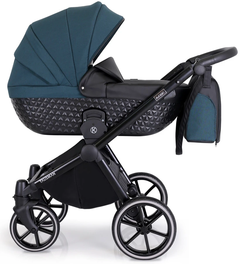 Kunert Talisman Black Green 2-in-1 Kinderwagen TA-04-BLACK - Afbeelding 2