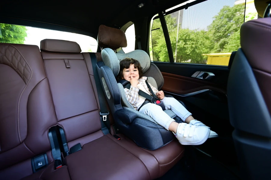 Lorelli Andromeda Cool Grey Stars I-Size 9-36 Kg Autostoel 1007144-2147 - Afbeelding 7