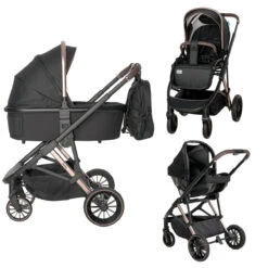 Lorelli Aria Black 3-in-1 Kinderwagen Incl. Autostoel 1002177-2352