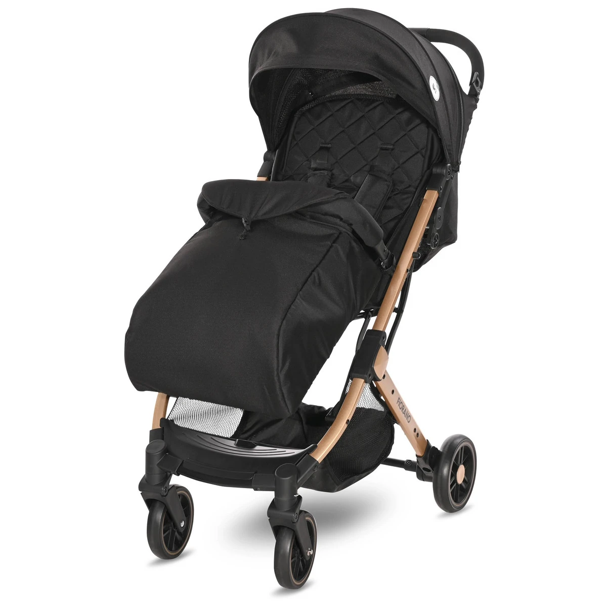 Lorelli Fiorano Black Wandelwagen Incl. Beenkap 1002149-2305 - Afbeelding 2