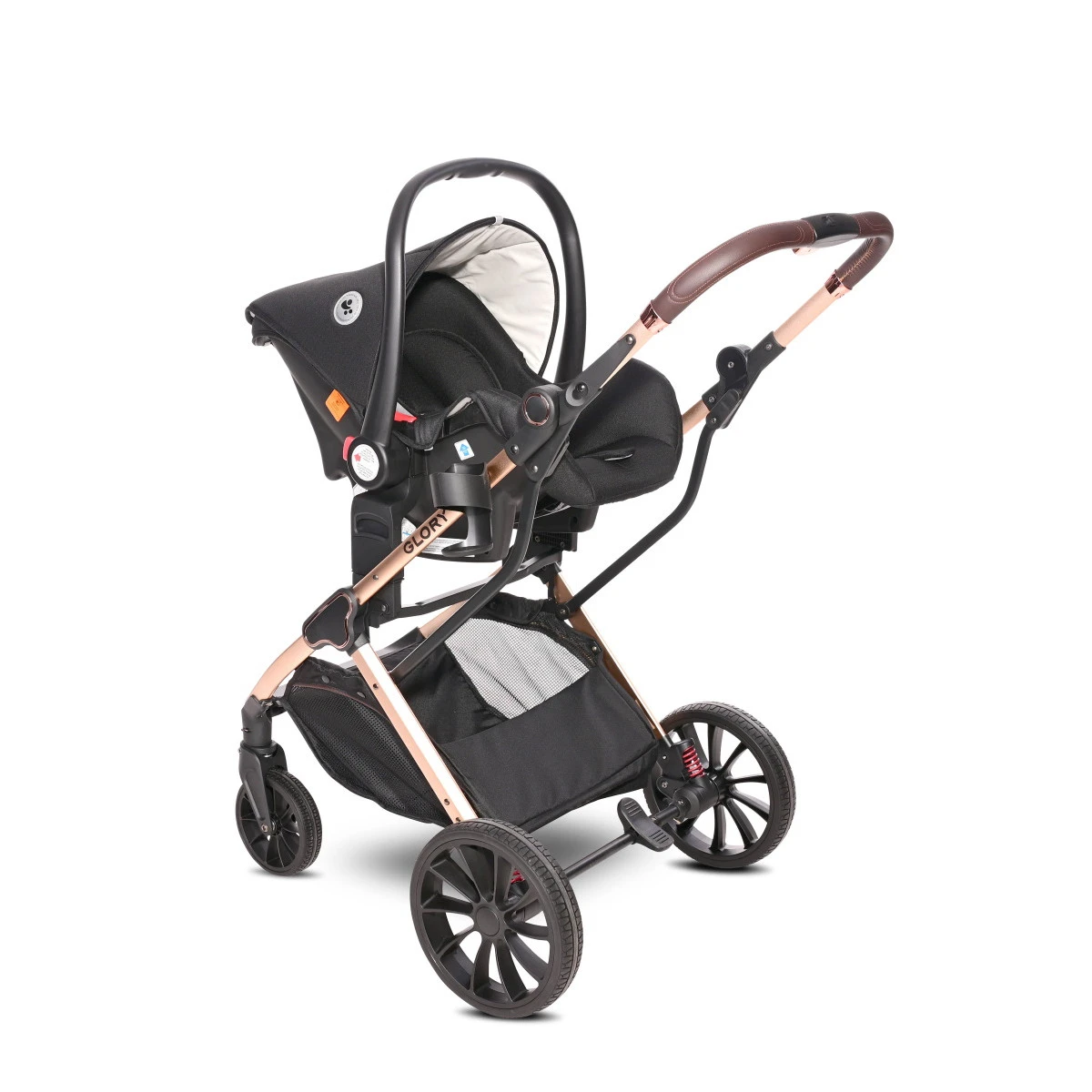 Lorelli Glory Black Diamonds 3-in-1 Combi Kinderwagen Incl. Autostoel 1002176-2304 - Afbeelding 11