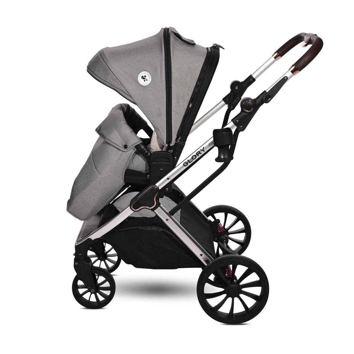 Lorelli Glory Grey 3-in-1 Combi Kinderwagen Incl. Autostoel 1002176-2302 - Afbeelding 7