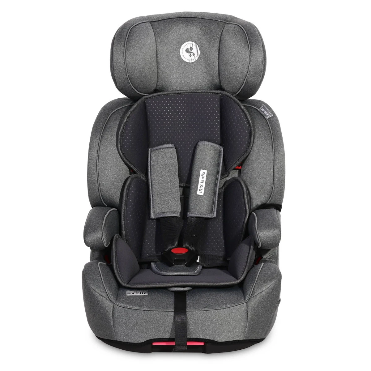 Lorelli Iris Steel & Black 9-36 Kg Isofix Autostoel 1007124-2347 - Afbeelding 2