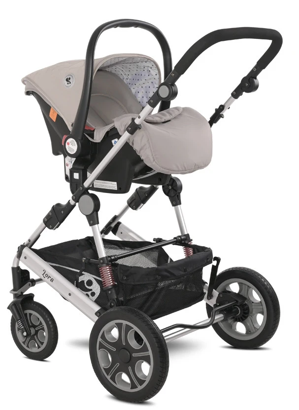 Lorelli Lora String Dots 3-in-1 Combi Kinderwagen Incl. Autostoel 1002128-2115D - Afbeelding 8