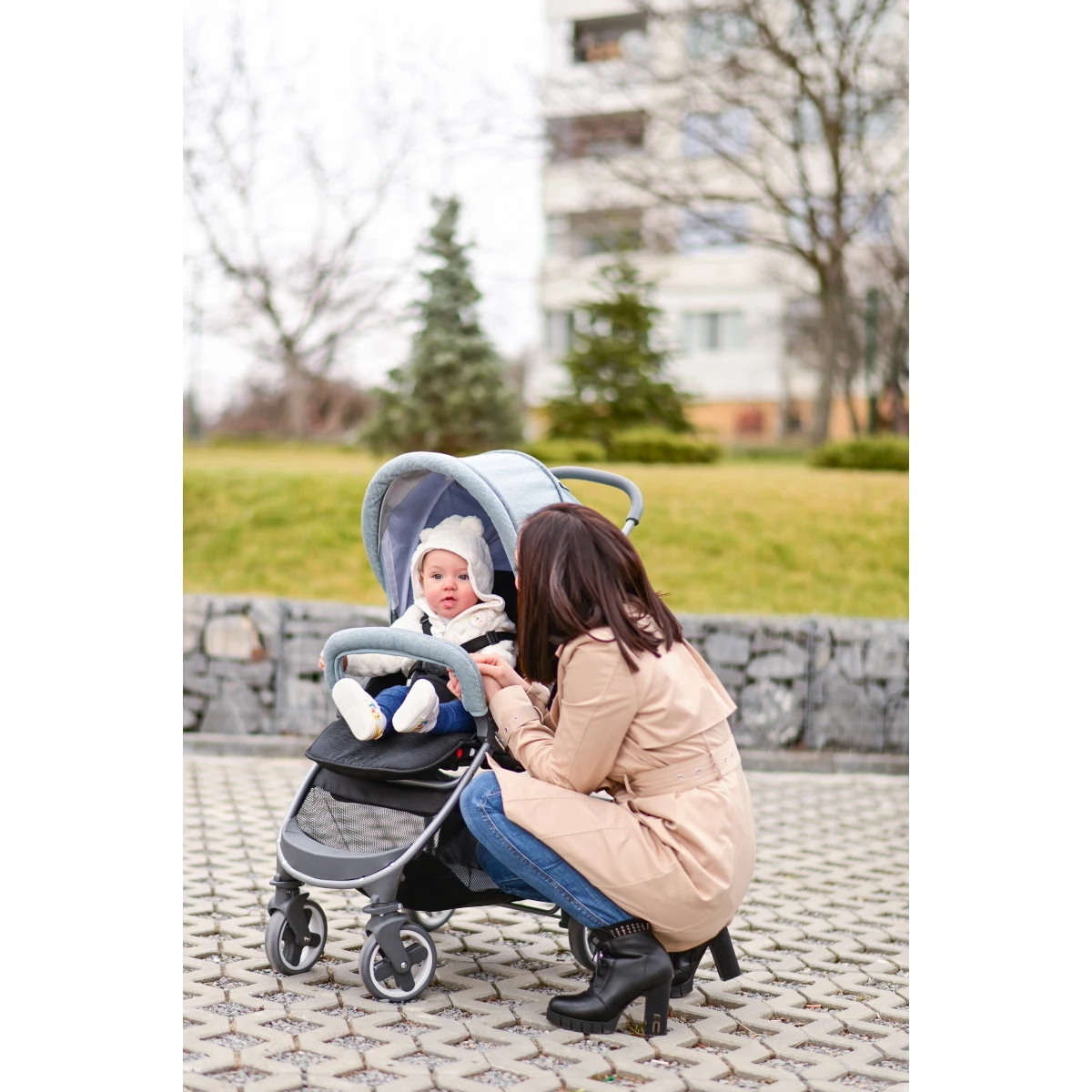 Lorelli Martina Tropical Flowers Wandelwagen 1002171-2388 - Afbeelding 14