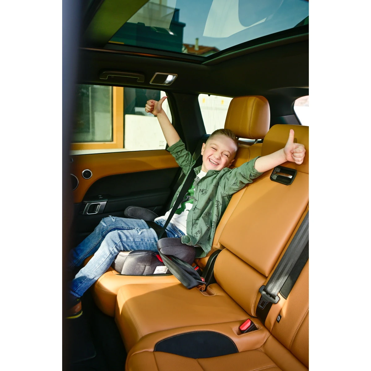 Lorelli Travel Luxe Black & Grey 15-36 Kg Isofix Booster 1007134-2339 - Afbeelding 5