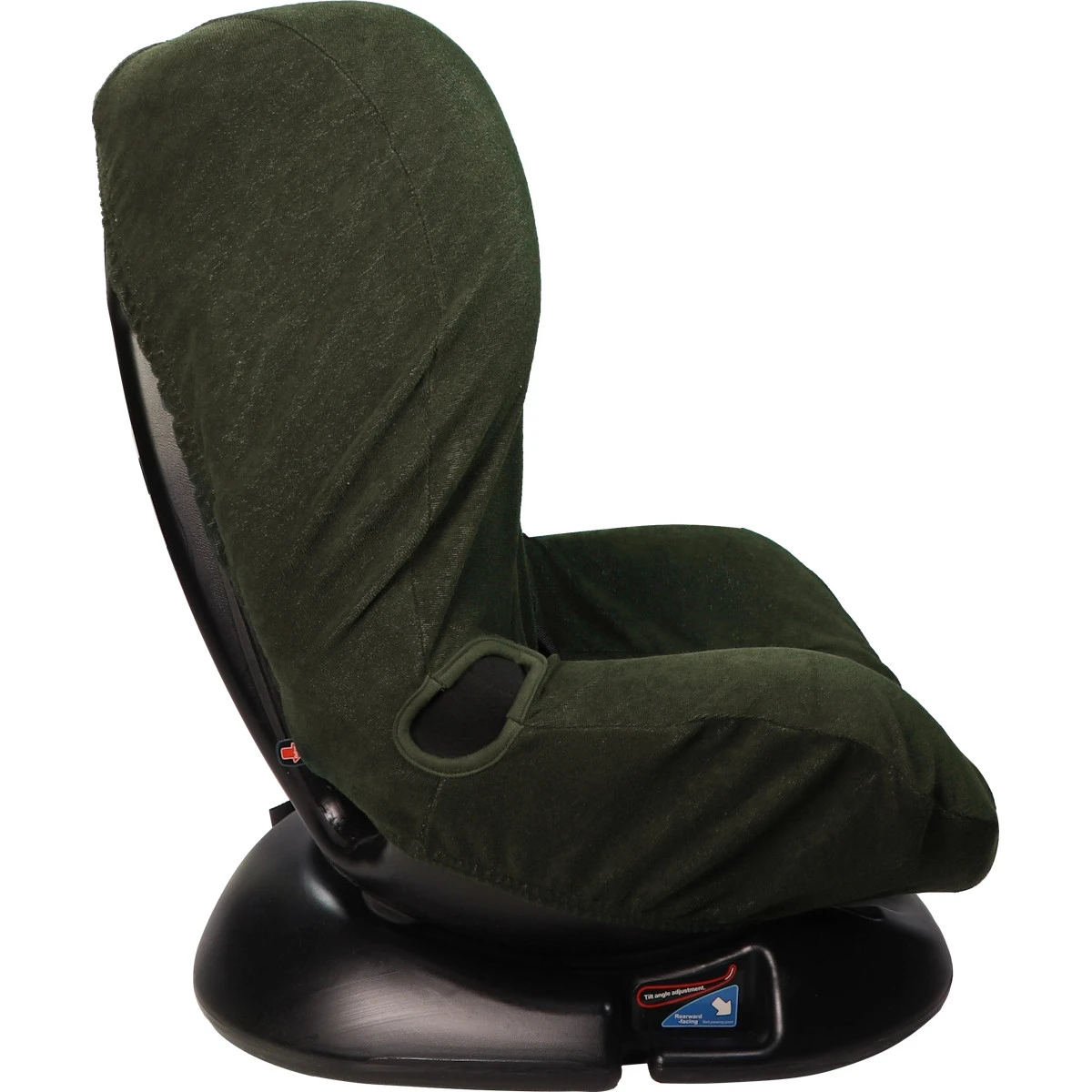 MamaLoes Badstof Groen Groep 1+ Autostoelhoes ML010702 - Afbeelding 3