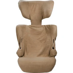 MamaLoes Badstof Nougat Groep 2/3 Autostoelhoes ML010801