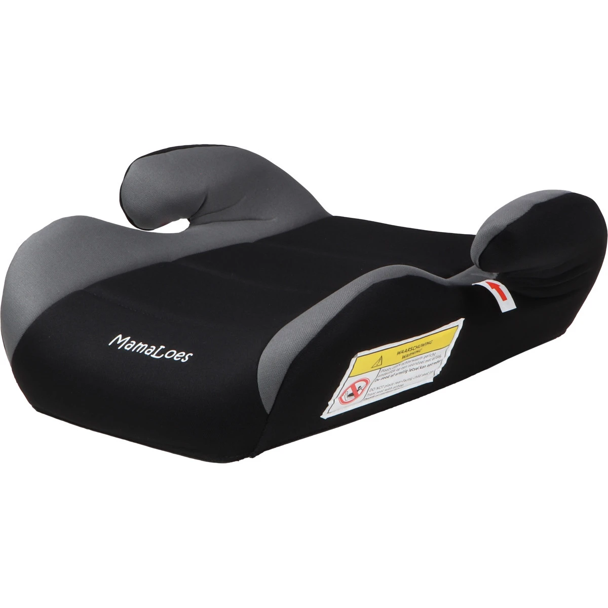 MamaLoes Emma Grijs/Zwart Booster Stoelverhoger 15-36kg ML050204 - Afbeelding 3