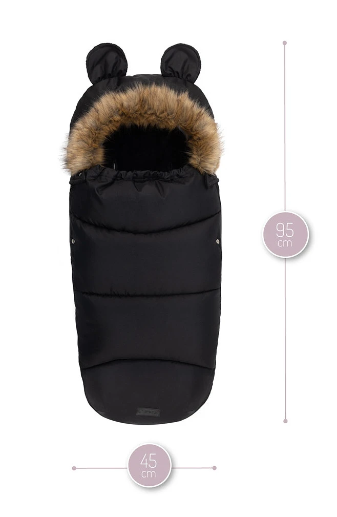 Momi Black Universele Voetenzak AKCE00032 - Afbeelding 8