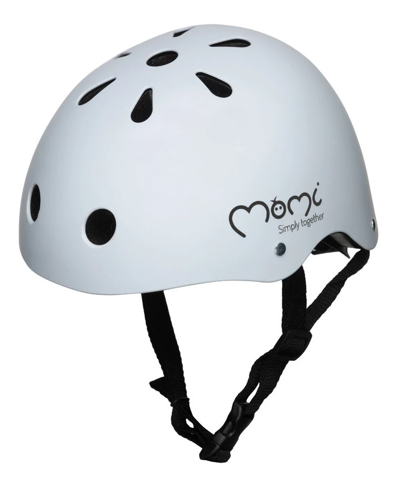 Momi Mimi Matte Grey 47-58 Cm Kinderhelm ROBI00049