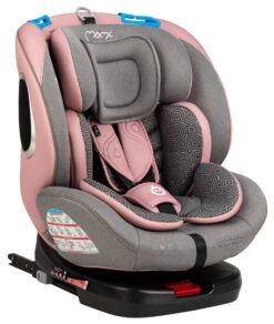 Momi Tordi Roze Isofix 360° 0-36 Kg Autostoel FOSA00018