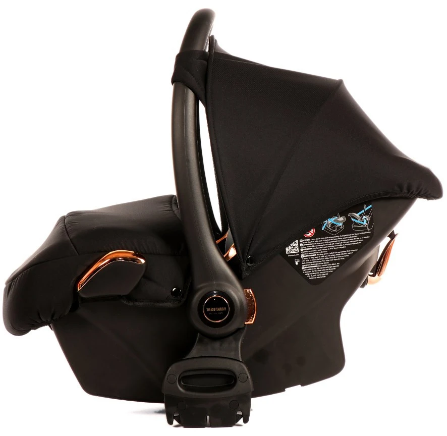 Tako Black/Rose Gold Autostoel 0-13 Kg - Afbeelding 2