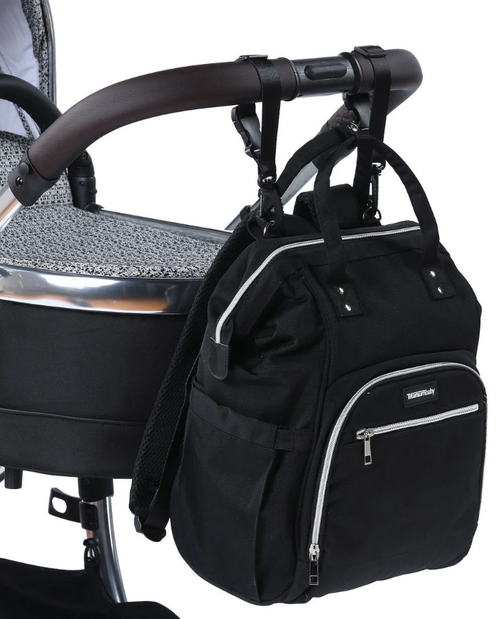 Titaniumbaby Mommy Sports Black Backpack Verzorgingstas TB-4080 - Afbeelding 2