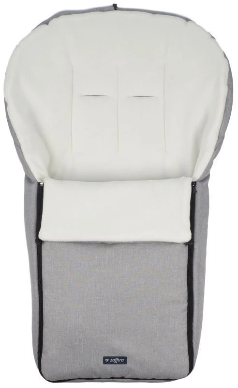 Zaffiro Melange Grijs Wit Universele Afritsbare Voetenzak S13