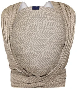 Zaffiro Be Close Beige Leaves Multifunctionele Draagdoek N17 7794