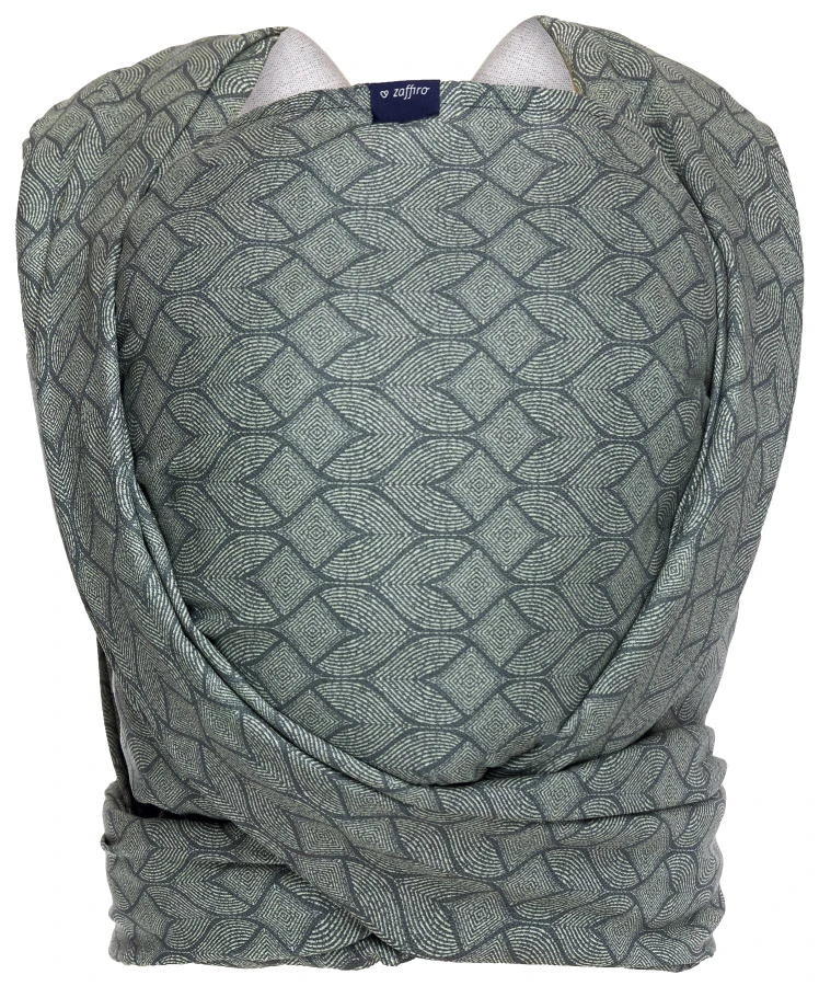 Zaffiro Be Close Geo Bottle Green Multifunctionele Draagdoek N17 8159