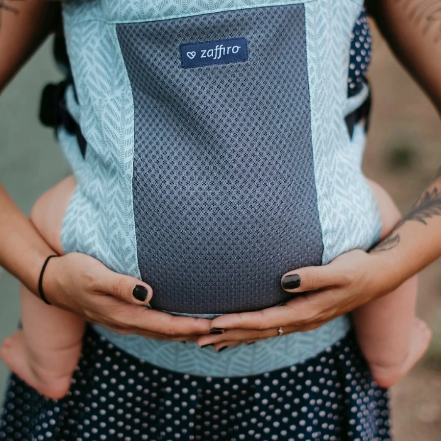 Zaffiro City Air Graphite Leaves Ergonomische Draagzak 7381 - Afbeelding 6