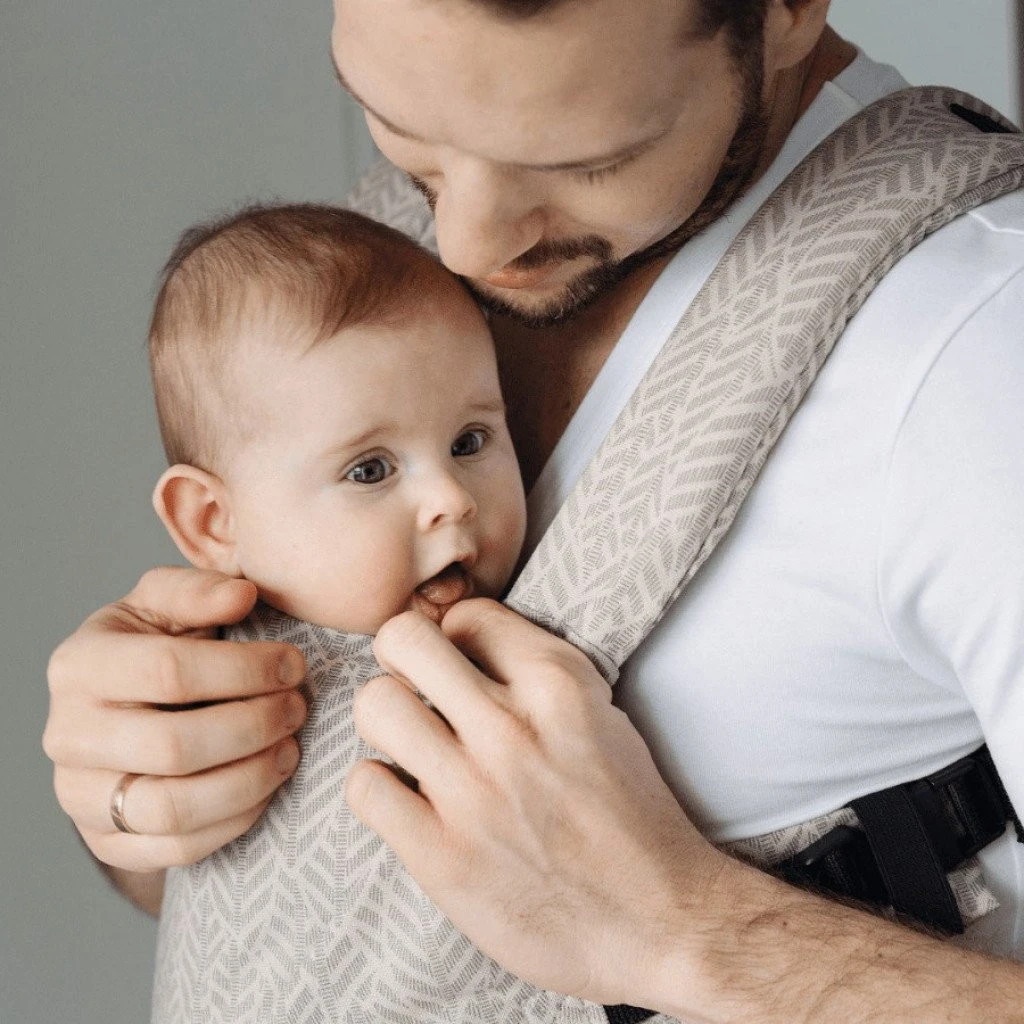 Zaffiro City Geo Burgund Ergonomische Draagzak 8258 - Afbeelding 3