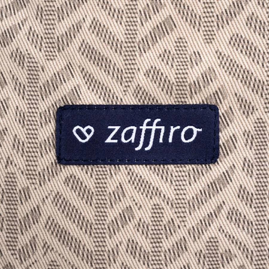Zaffiro Ergo Beige Leaves Ergonomische Draagzak 8296 - Afbeelding 2