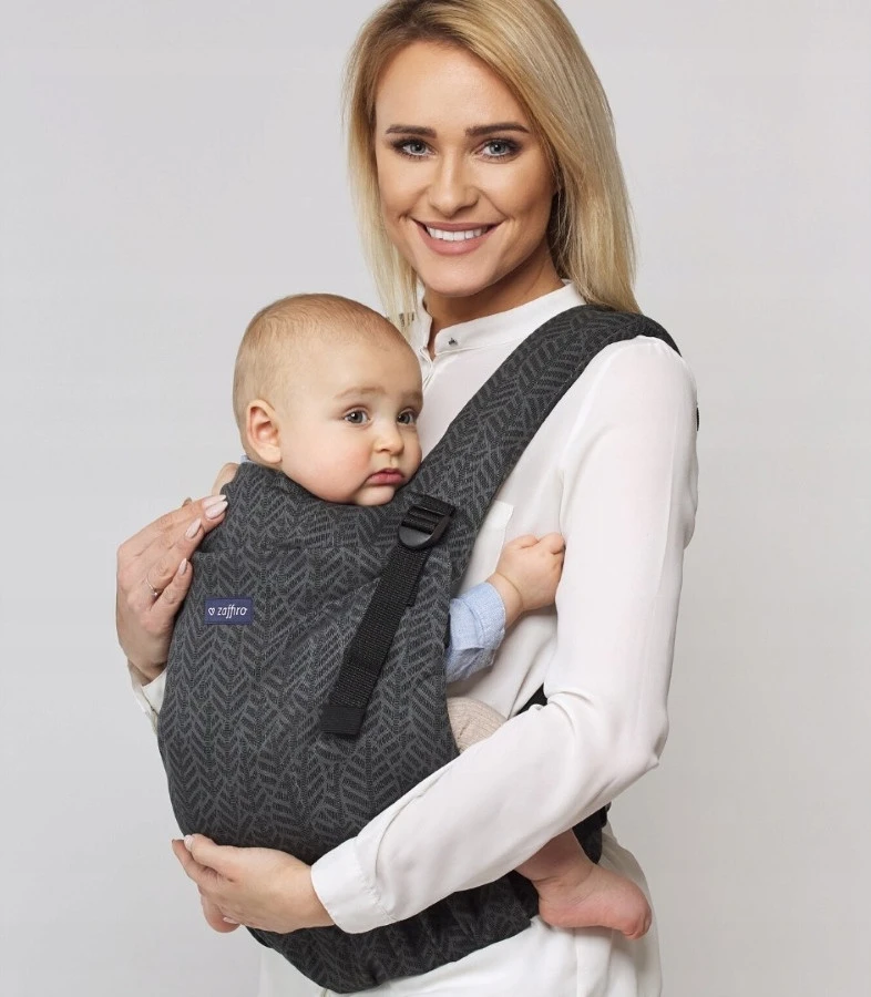 Zaffiro Ergo Beige Leaves Ergonomische Draagzak 8296 - Afbeelding 8